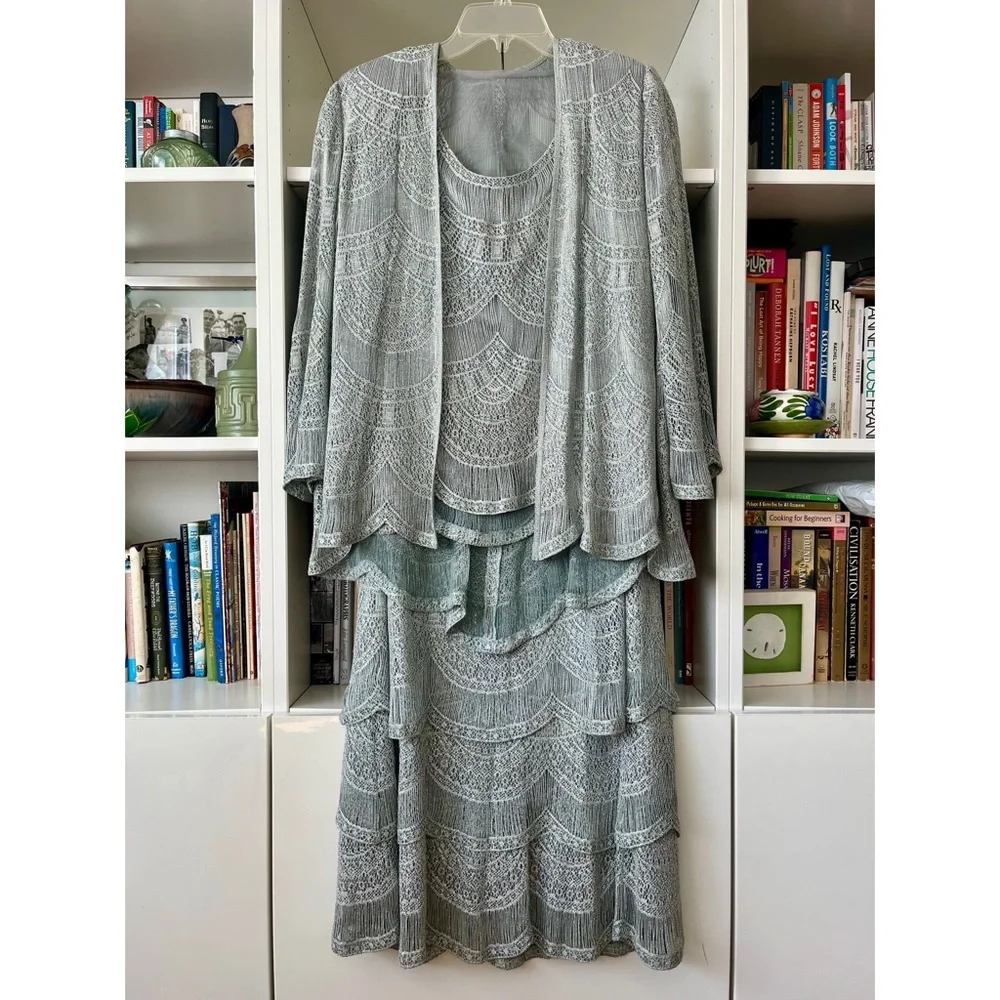 Damianou 3-piece formal lace dress set, XL - Picture 1 of 16